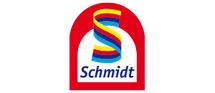 Das Schmidt-Spiele-Logo, bekannt für Klassiker wie Mensch ärgere dich nicht und Kniffel.